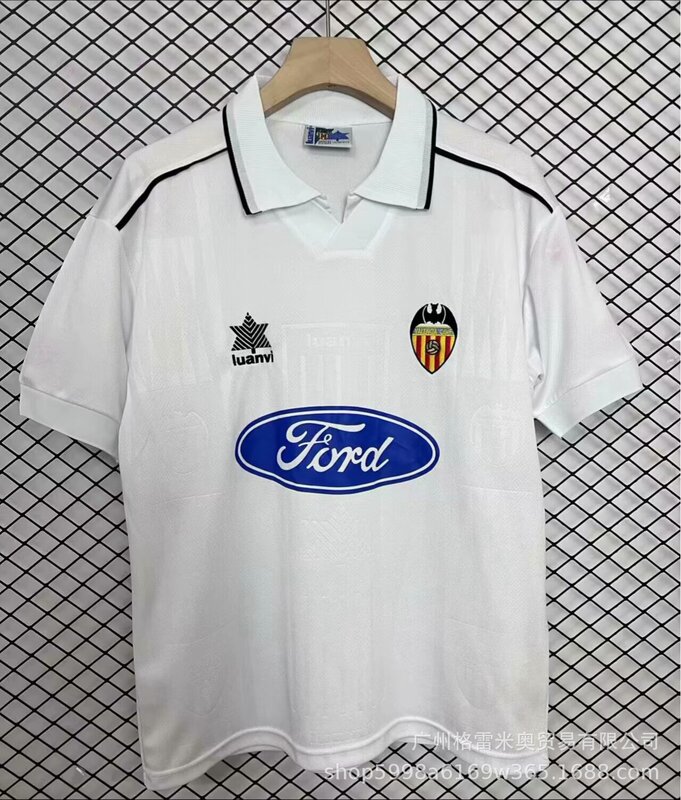 ホットスタイルレトロサッカーユニフォームコレクション 9293 サンドラーン 1995 シェックス ウェンズデイ 0506 マラガジャージドロップシッピング|undefined