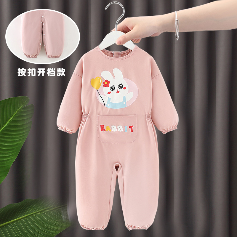 Pink rabbit rabbit (can open the jumpsuit)