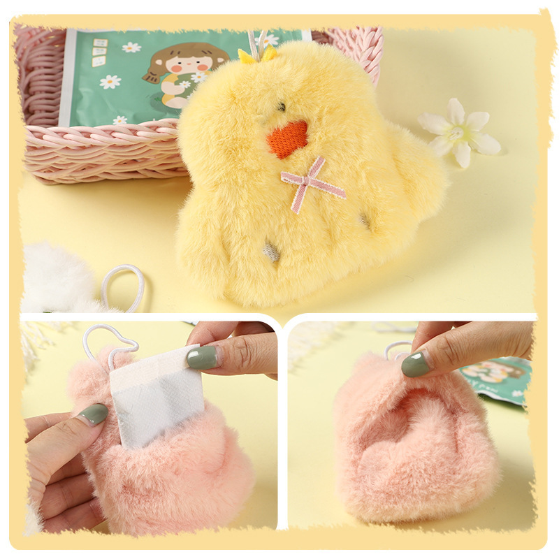 かわいいぬいぐるみ刺繍の暖かい手の暖かい手の自己発熱の暖かい卵の手の握り式のミニ学生のカードのセットの暖かい手の赤ちゃん|undefined
