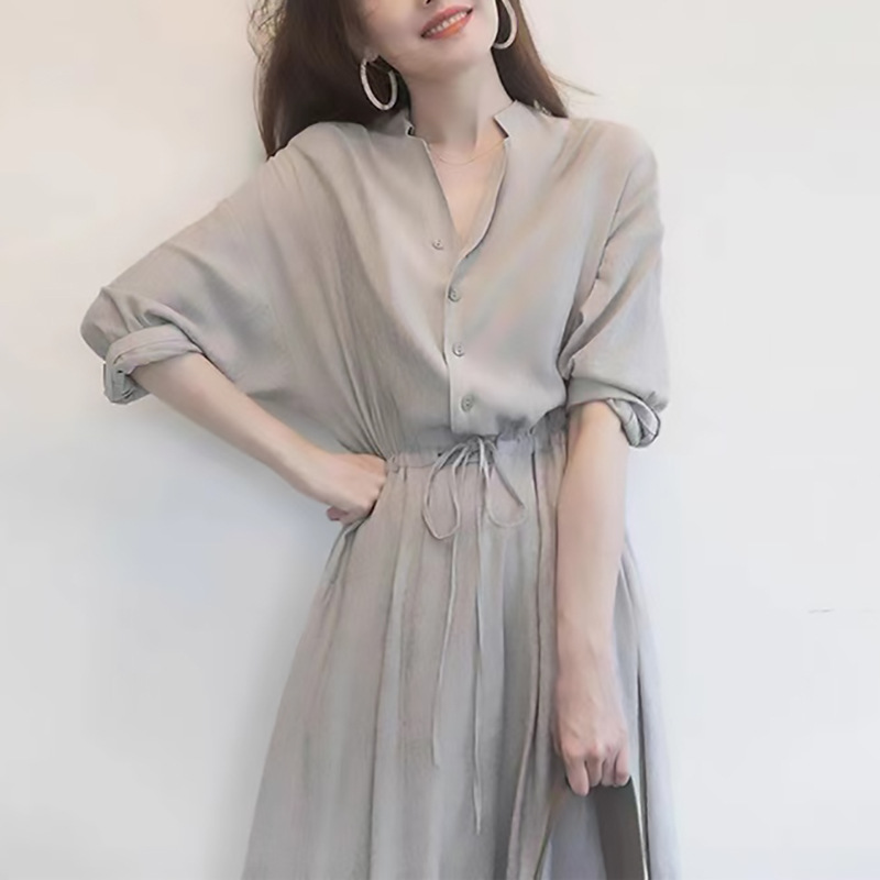 F9568 2650K ÁO SƠ MI NỮ HANTDC PHỤC CỔ CỔ ĐIỂN CỔ CHỮ V THỜI TRANG NỮ G06 SẢN PHẨM MỚI