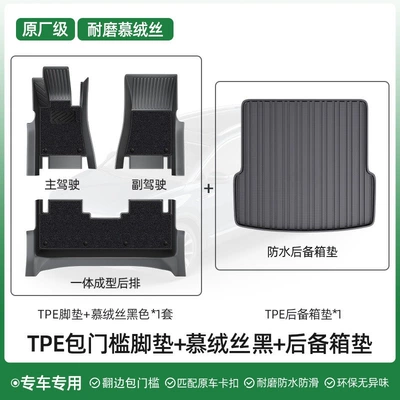 for specific car models, 2026 | Universal Foot Pad - full-coverage-packagetpe-floor-mats-menis-trunk-main-mat-please-specify-the-car-model-and-year-in-the-comments
