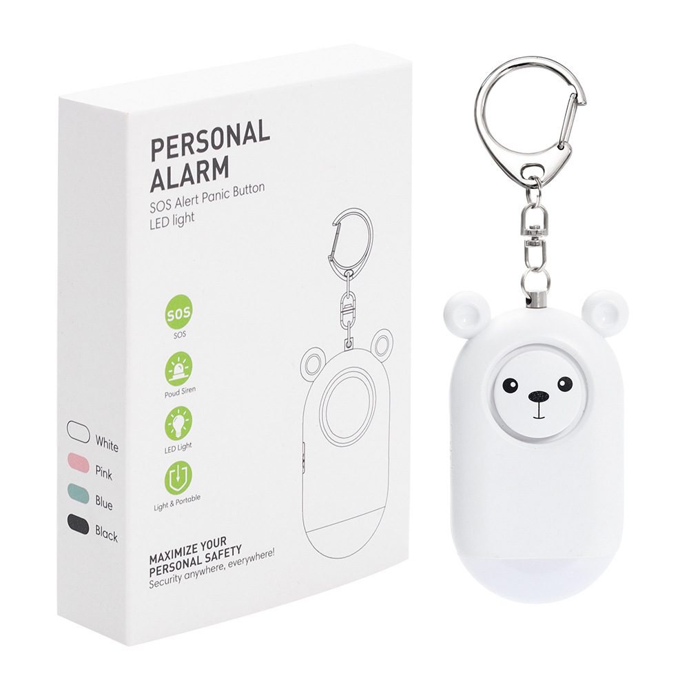 화이트 - 휴대용 알람