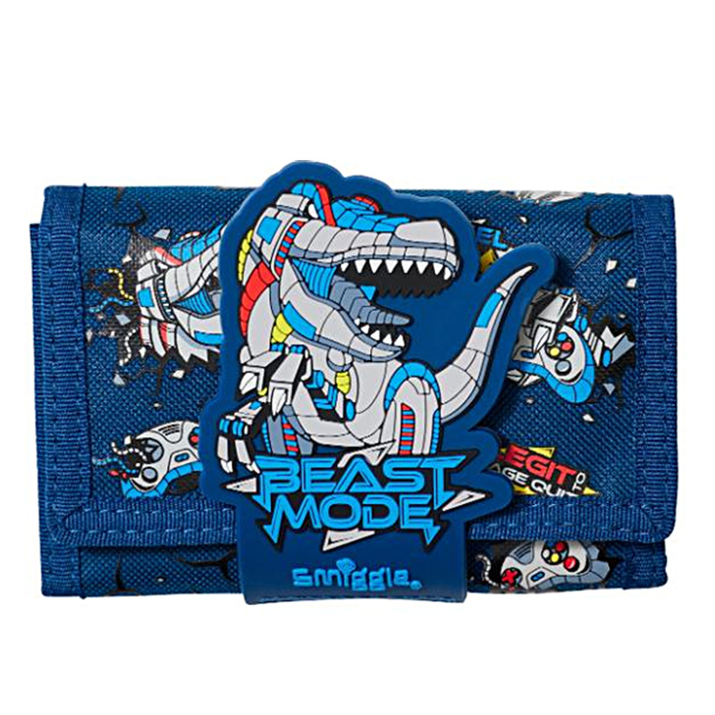 Australia smiggle estudiante titular de la tarjeta de la cartera de los niños plegable macho y hembra bus de dibujos animados titular de la tarjeta de regalo de cumpleaños
