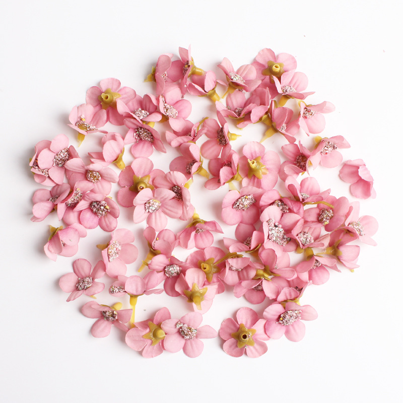 Multicoloured small accessories, decorative flowers, flowered, 2cm, home decor 3