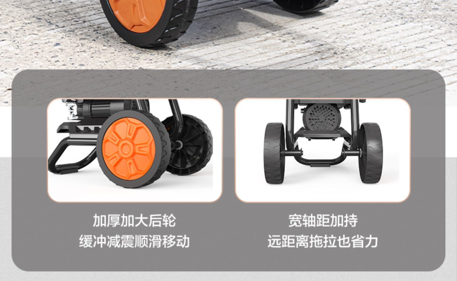 Ultra-high pressure car washing machine artifact high pressure water pump household 220V high power car brush water gun car strong washing
