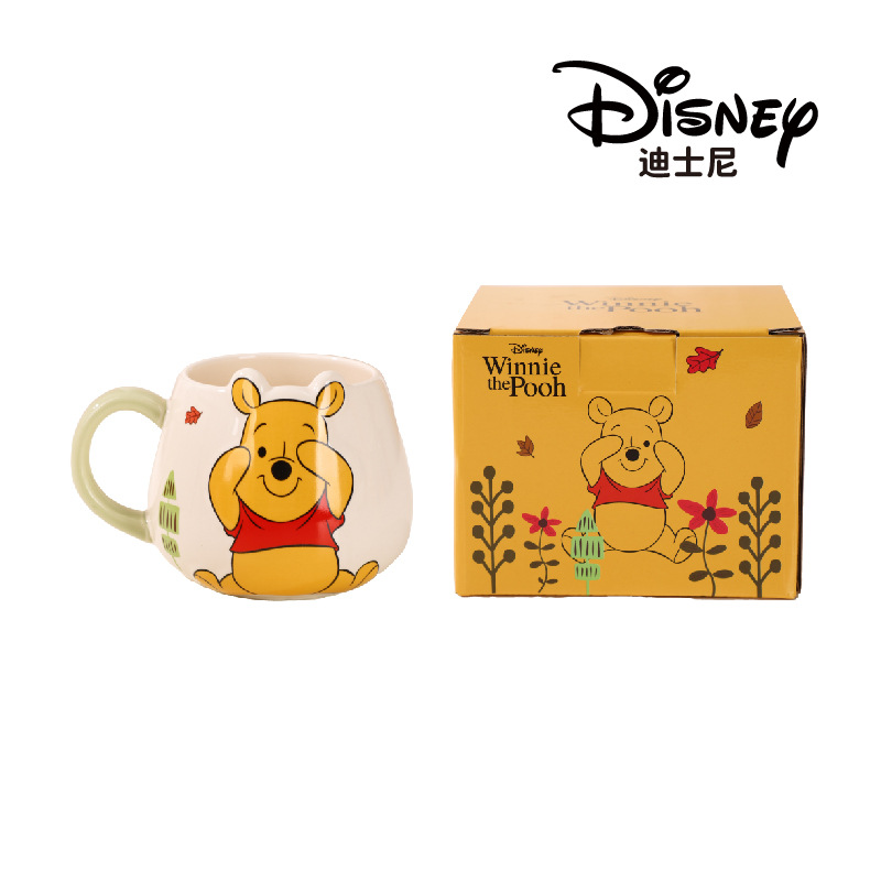 Nuevo Mary Cat Big Belly Taza Taza de café Taza de leche Taza de agua creativa Regalo de cumpleaños Caja de colores