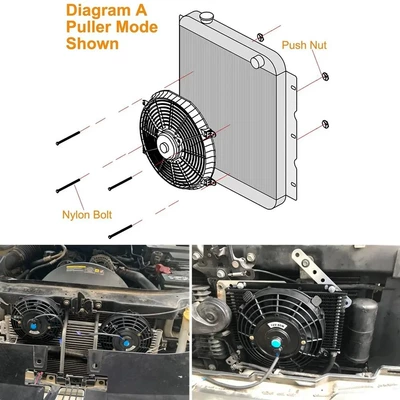 Inches 12V 80W 90W, Soyutma sisteminin digər hissələri