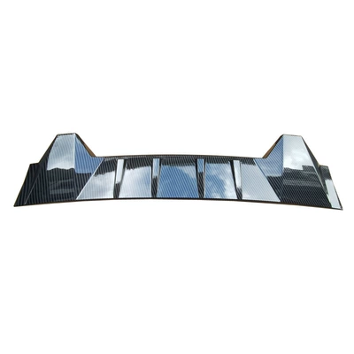 Suitable for Mitsubishi Lancer Fixed Wind-Resistant Roof Wing, Sports-Style Personalized Exterior Modification Parts, Wind-Resistant Carbon Fiber Rear Wing (Fixed wind wing) - carbon-fiber-texture