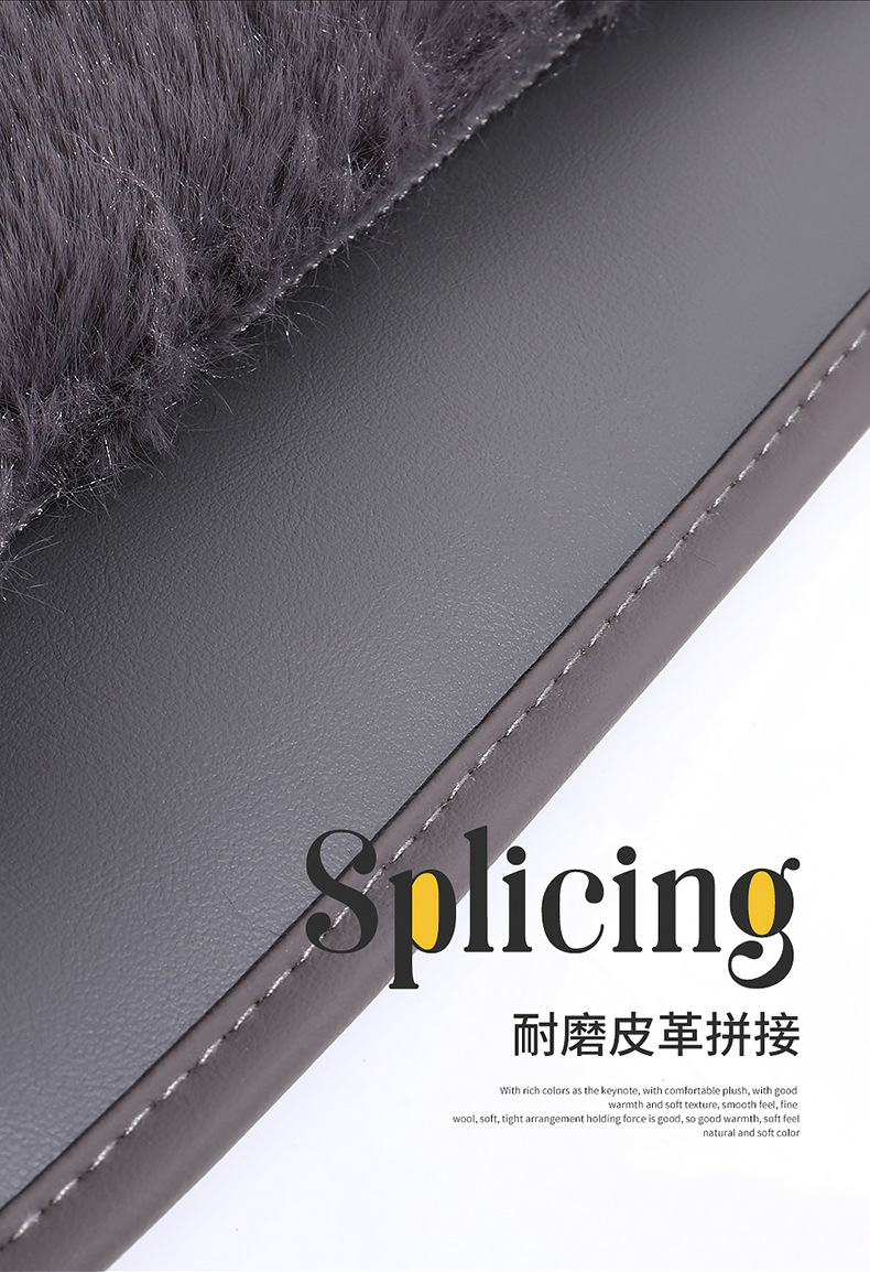 in stock wholesale winter heating car seat cushion car USB heating seat cushion speed heating 12V factory direct plush cushion