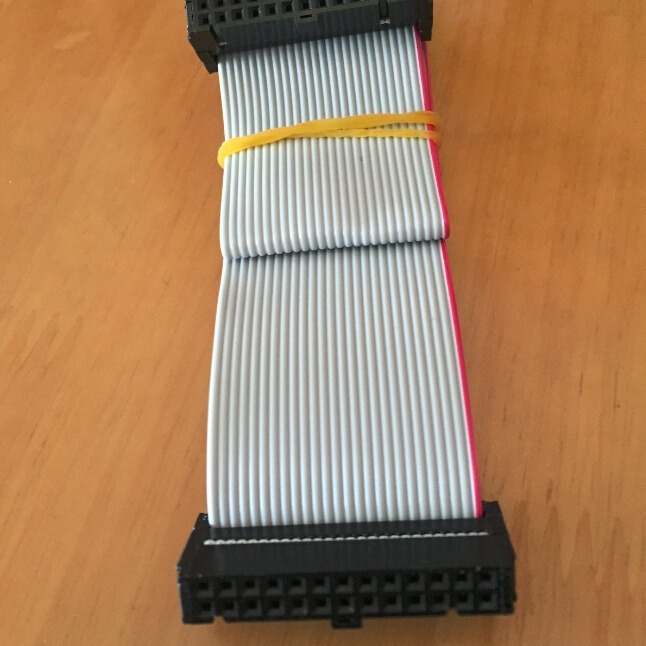 26P灰排线间距2.0 母头母座 灰排线 灰色软排线 杜邦线 25cm 26芯