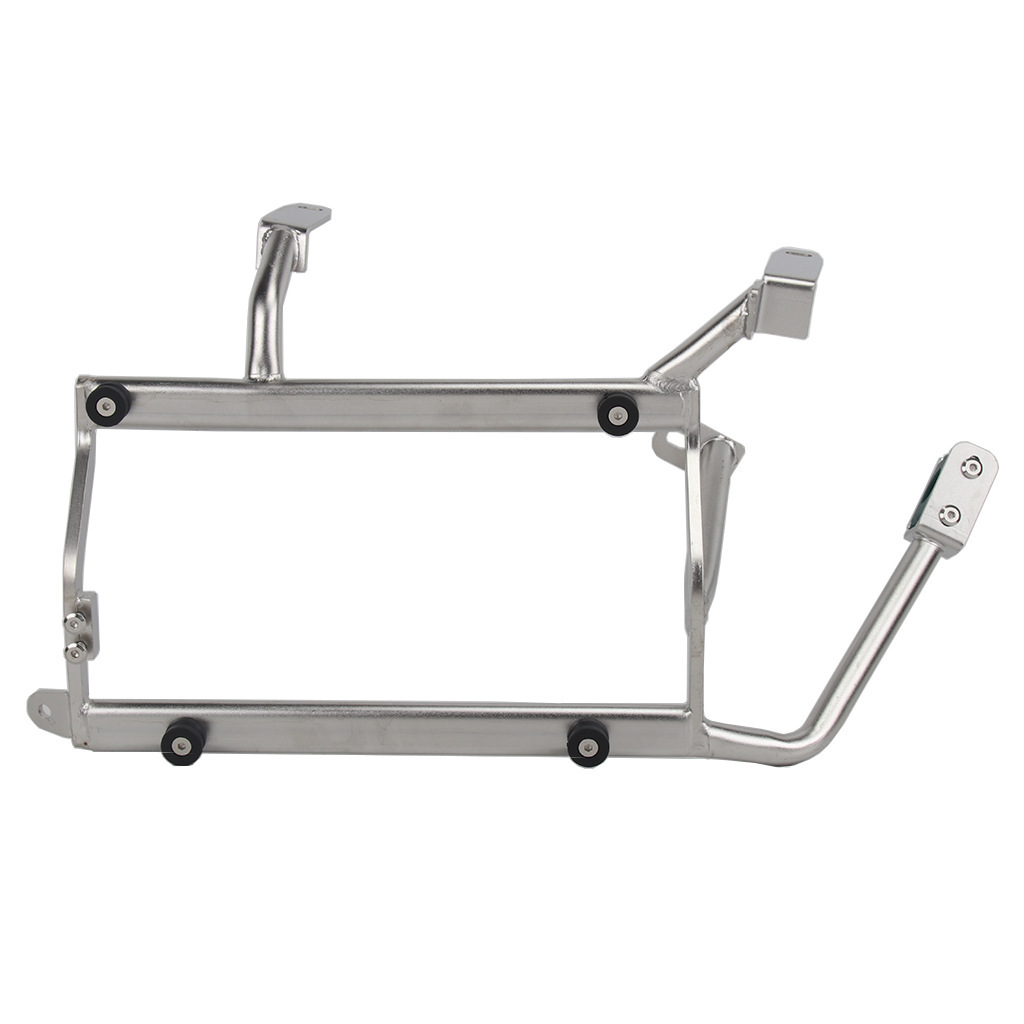 Adecuado para BMW750GS304 caja lateral de acero inoxidable soporte sin pérdida de liberación rápida caja lateral fija caja lateral rack