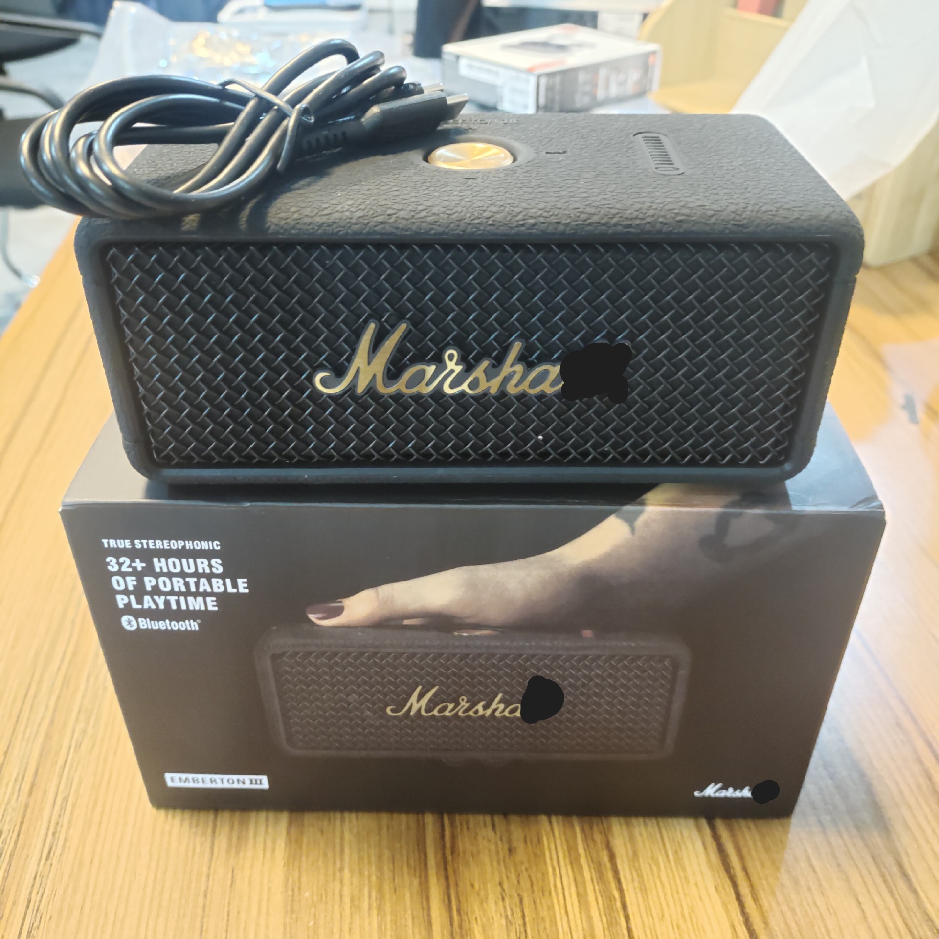 Cross-Border Top-Of-The-Line Emberton Iii Third-Generation Wireless Bluetooth Speaker, Portable Handheld Subwoofer