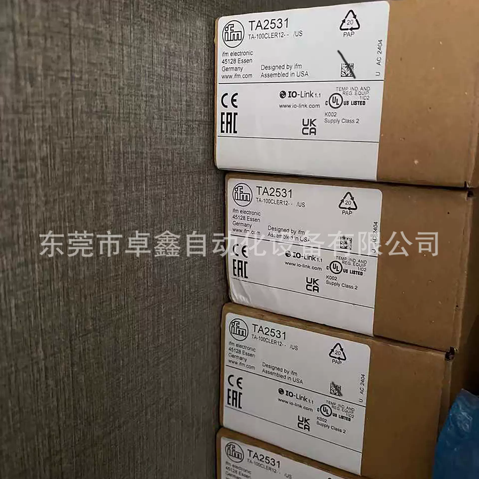 TA2531 易福门 温度传感器 议价出售