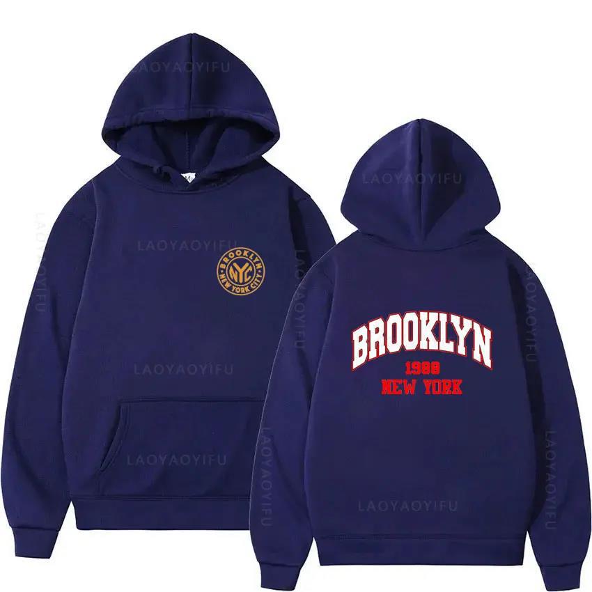 Brooklyn New York Hoodie for Men Hoodie Essentials Men's Cl