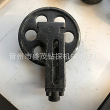 微挖履带轮导向轮挖掘机涨紧轮底盘配件ISDZJL-H12引导轮耐磨耐用