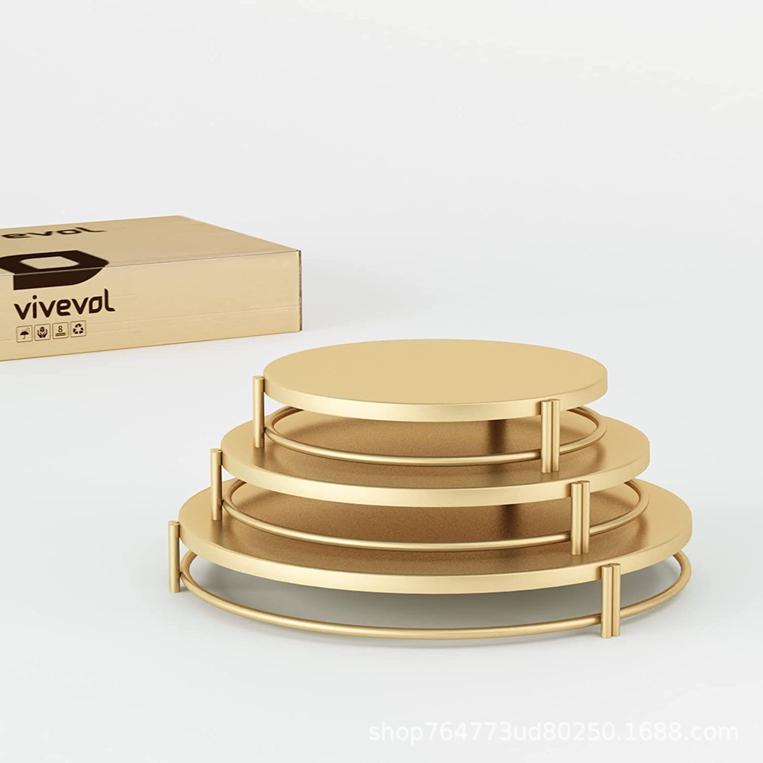 Transfronterizos Amazon temu postre estante de exhibición bandeja de pasteles estante de pasteles de cumpleaños decoración pasteles