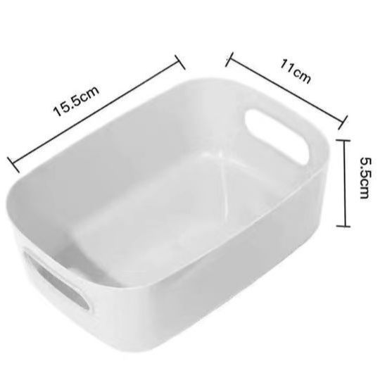 Miscellaneous Storage Box Desktop Plastic Box Cosmetics Storage Box Kitchen Storage Box Snack Storage Basket Dropshipping