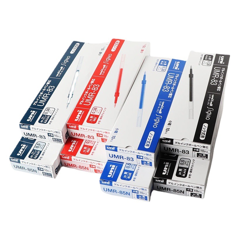 Japan uni Mitsubishi Neutral Refill UMR-85/83 Refill 0.38/0.5mm Signature Pen Refill