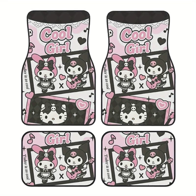 Avtomobil döşəmə paspasları — Floor Mats for Main and Passenger - fh619-4-3344cm4468cm-two-pieces-each