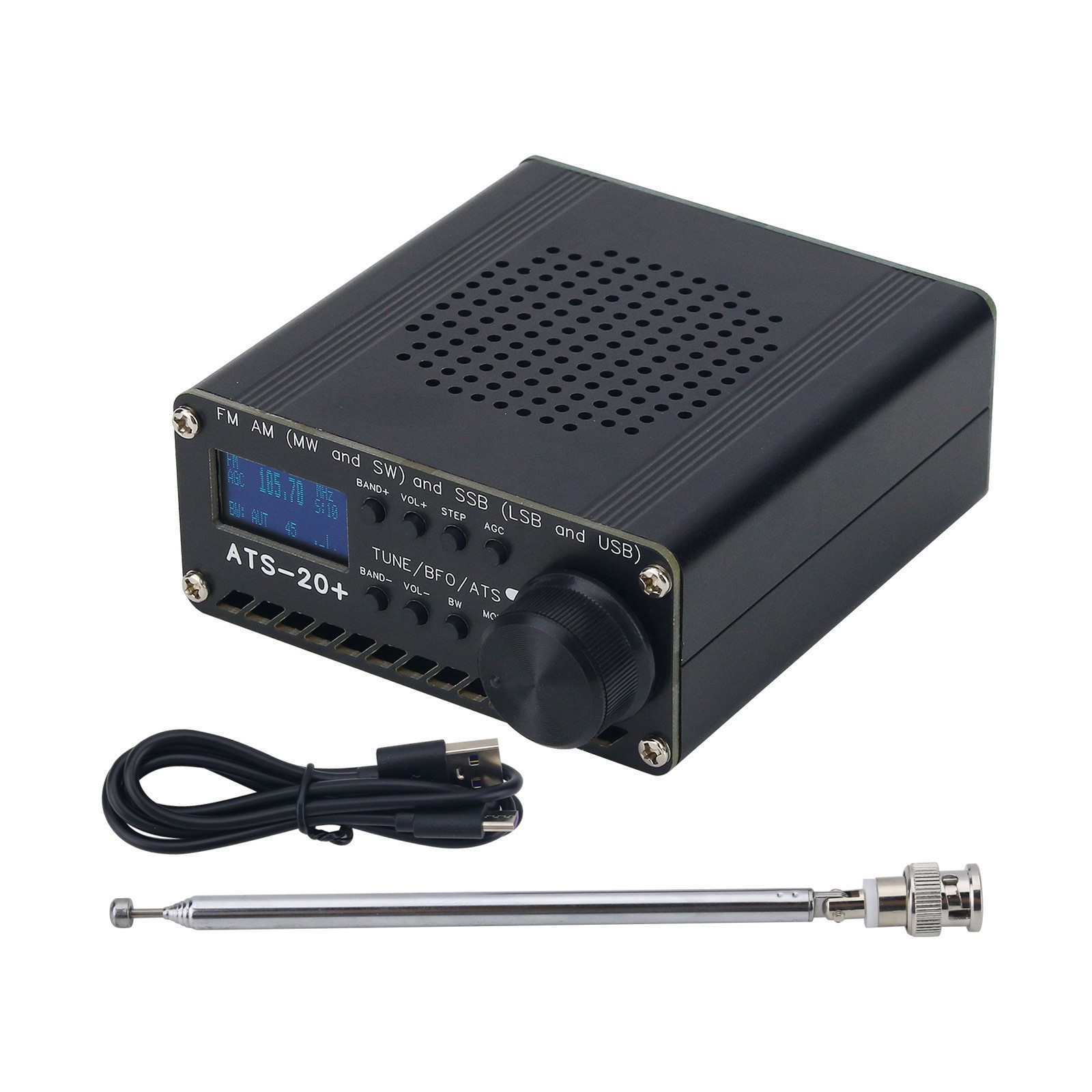 Si4732 receptor de radio de banda completa FM AM (MW y SW) y SSB(LSB y USB)
