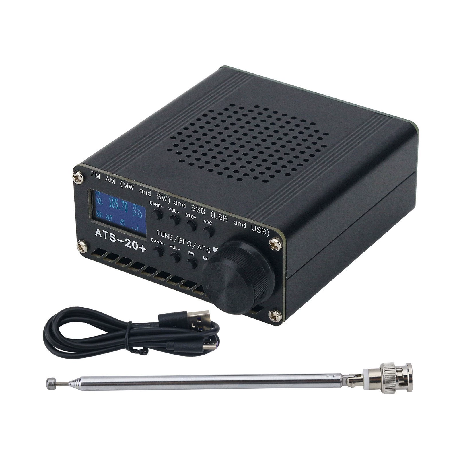 ATS-20+Si4732 полнодиапазонный радиоприемник FM AM MW и SW и SB (LSB и USB)