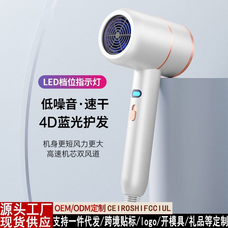 Cross-Border High-Speed Hair Dryer High-Power Household High-Wind Blue Light Hair Dryer Hair Salon Hotel Hammer Hair Dryer