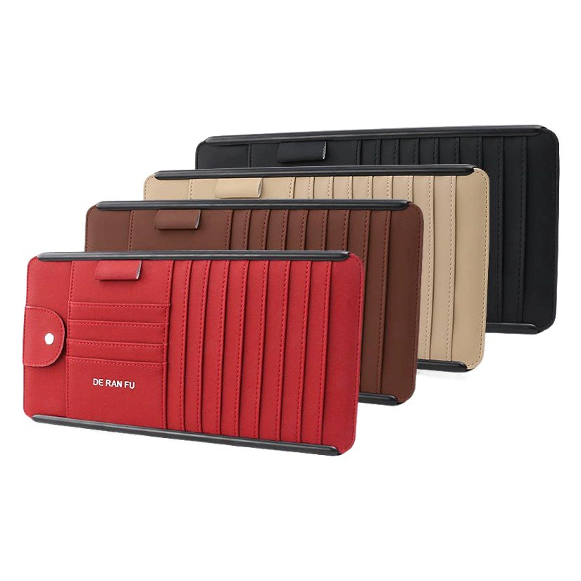 Многофункциональный автомобильный органайзер: держатель для карт, CD-програвайтера, очков, визиток, для использования в автомобиле и на выездах