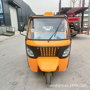 外貿出口電動三輪車拉客載客新能源油電混合純電燃油均可支持定做