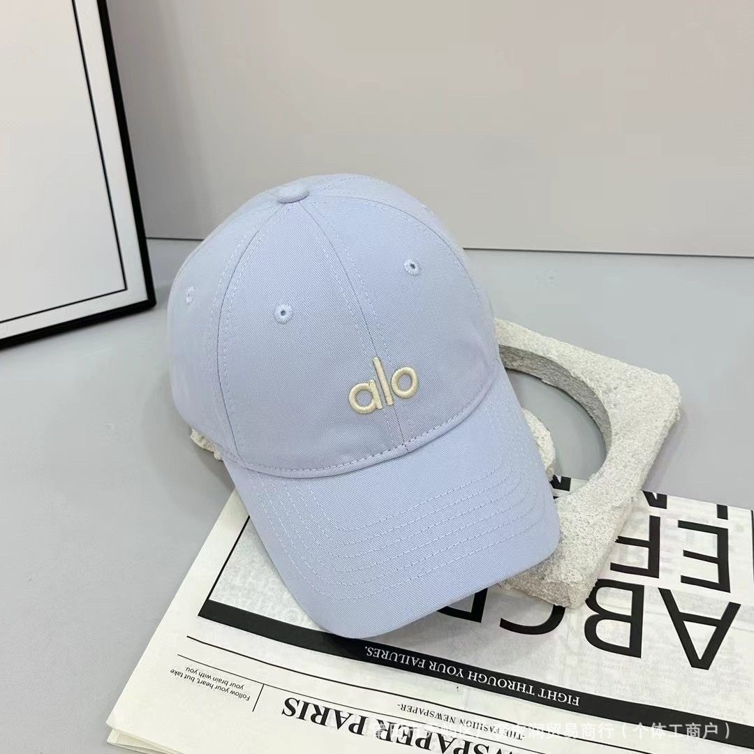 Estándar original alo nuevo sombrero de visera casual de techo duro modelos de pareja para hombres y mujeres sombrero de protección solar transpirable de todo fósforo