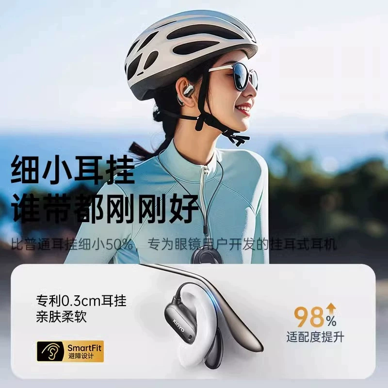 Новая открытая Bluetooth-гарнитура действительно беспроводная, с долгим временем работы от батареи, шумоподавление, вращающаяся портативная магнитная спортивная гарнитура