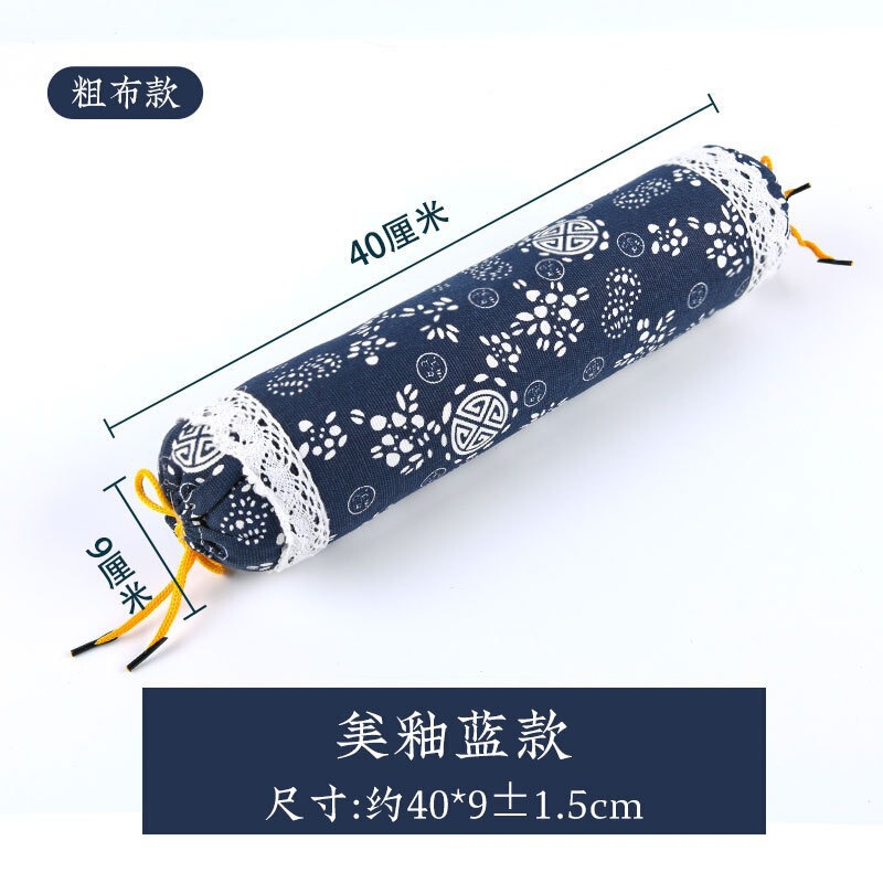 メーカー卸売り直売艾草頚椎枕円柱デザイン頚椎枕艾毛灸枕家庭用枕|undefined