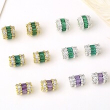 ����ɫ�~�18K����ʯС�U������ɢ����Ͱ��܇݆��diy�������
