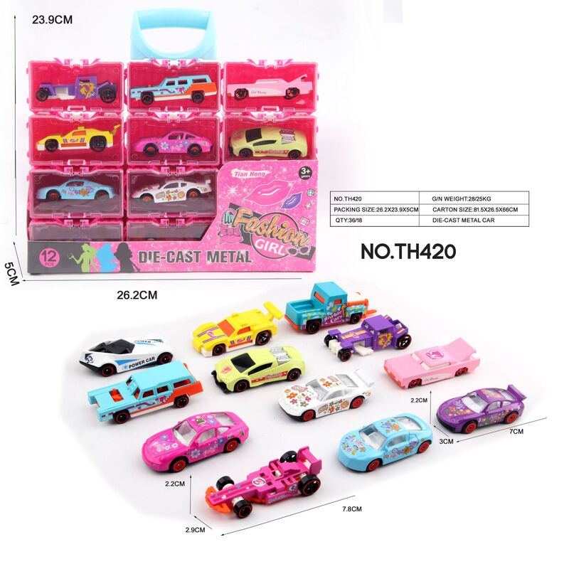 Cross-mirror for DIY Barbie girl toy alloy travel RV suit ramp trailer truck container model