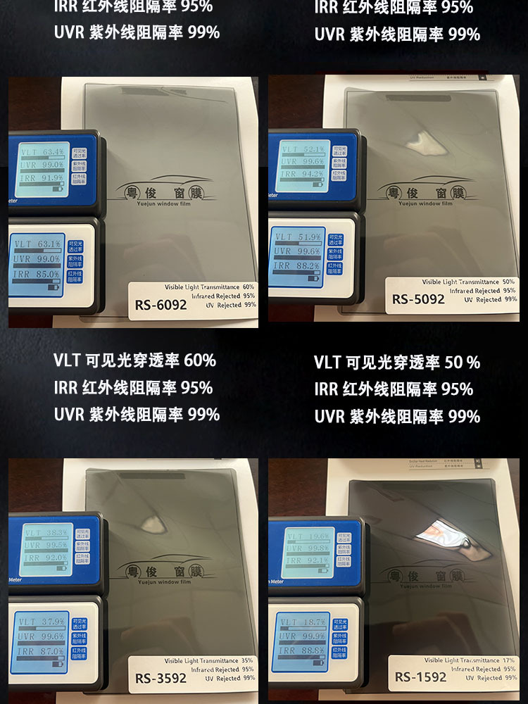 Car insulation film window glass film explosion-proof sunscreen ceramic solar Film 4s shop Film full roll wholesale