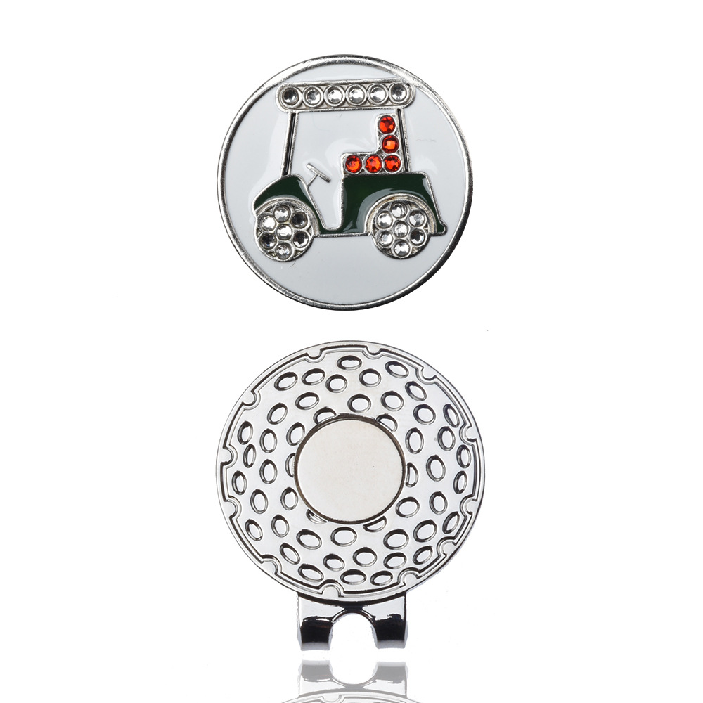 Clip de gorra de marcador de pelota de golf imán marcador de pelota clip de golf marca de gorra de golf clip de múltiples opciones