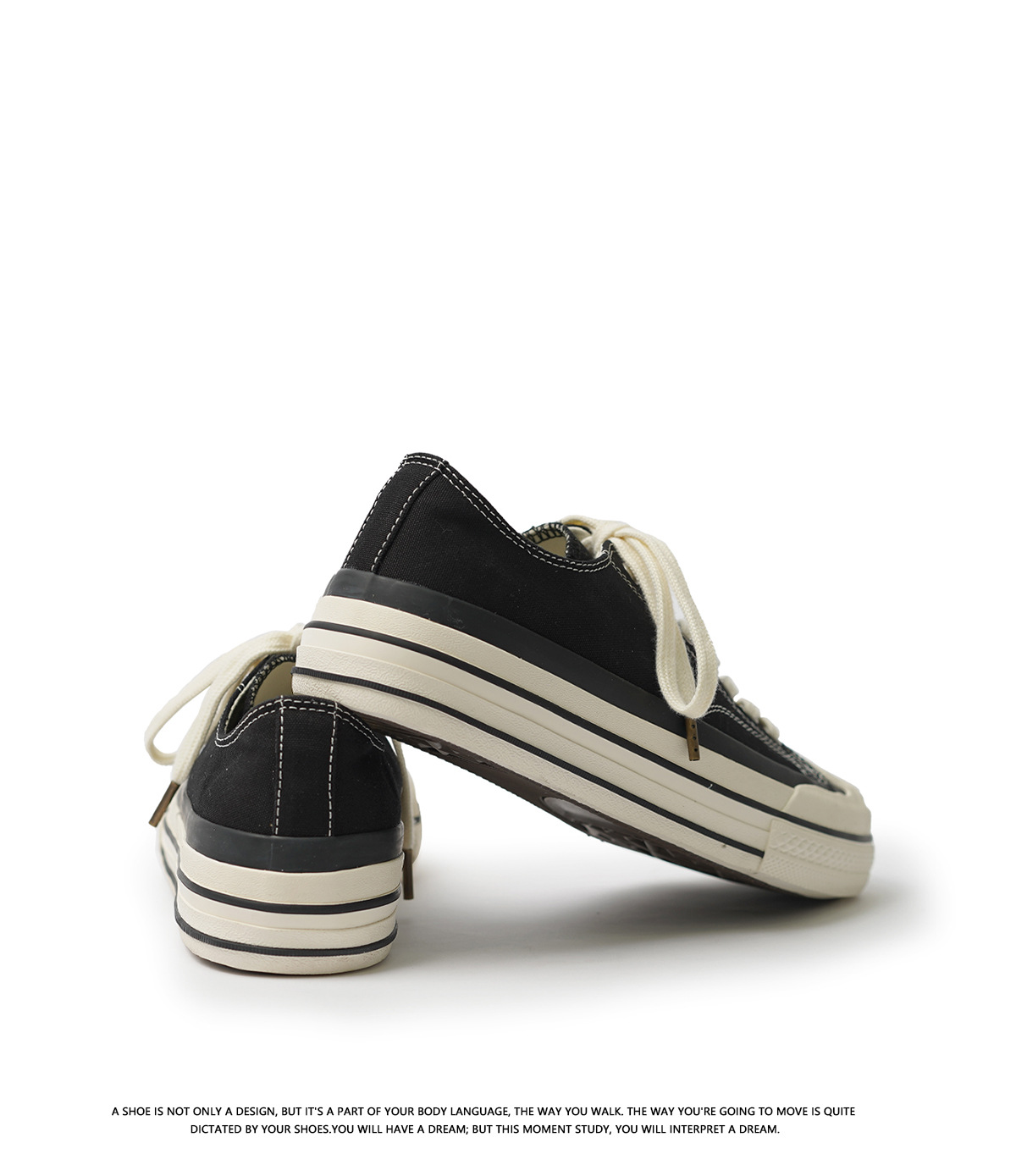 2024 nouvelles chaussures basses tendance en toile respirante à semelles épaisses pour hommes et femmes blanches, japonaises et_voghion.com