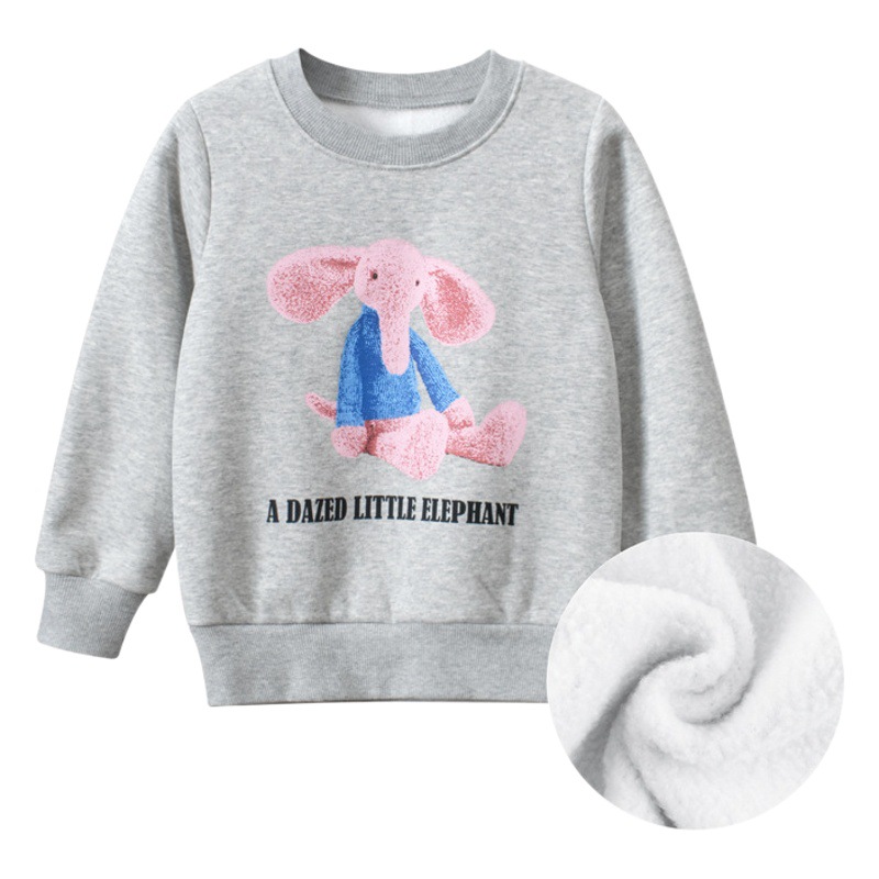 Suéter para niños Otoño e Invierno nueva ropa para niños camisa para niños de manga larga para niñas