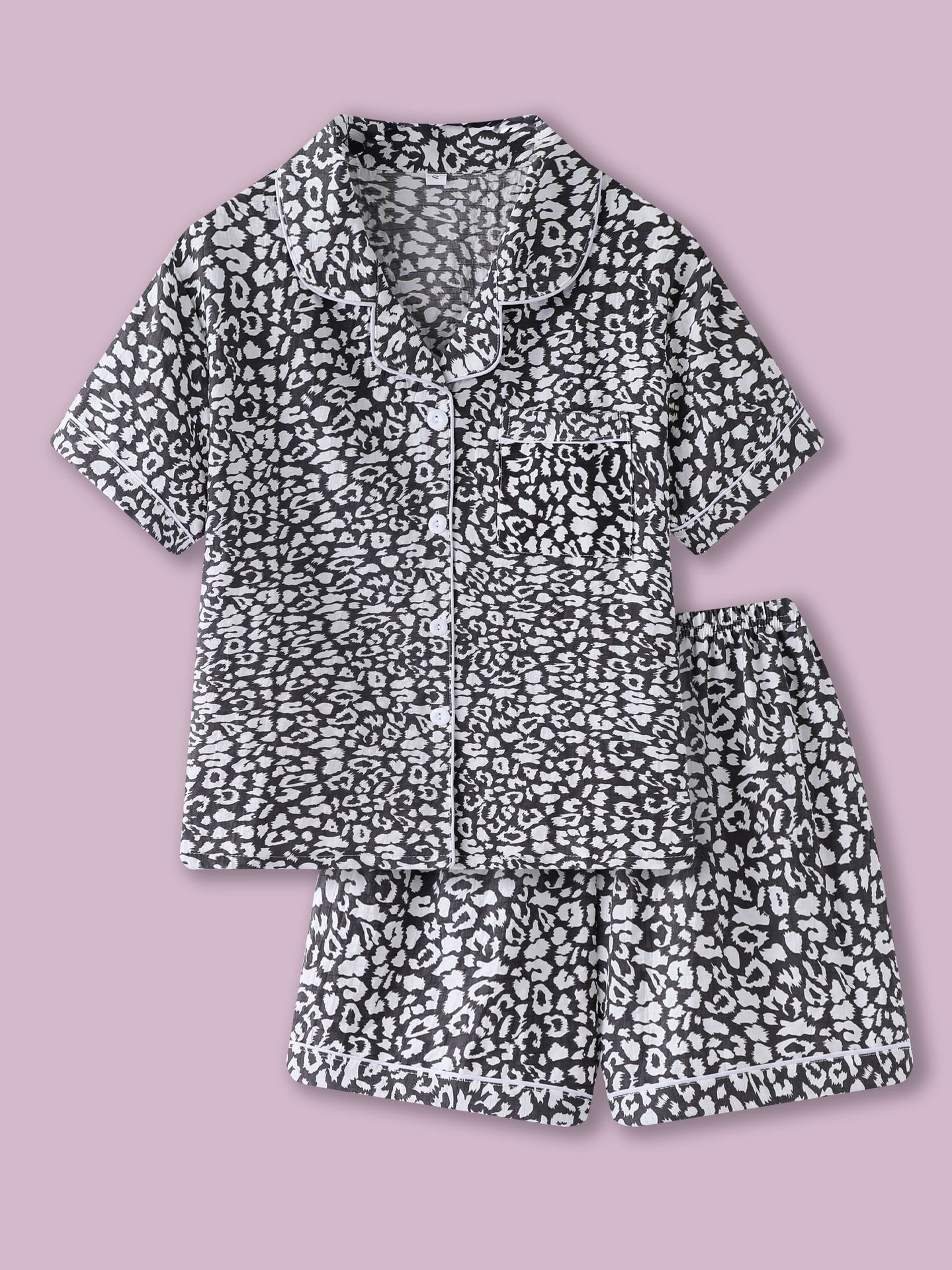 ZF-구름 짧은 회전-화이트 블랙