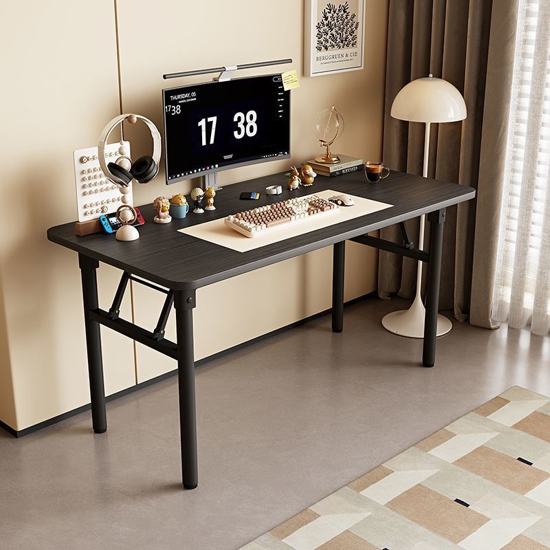 흑단색 단층 둥근 다리 블랙 프레임 - 두꺼워진 핫 스타일