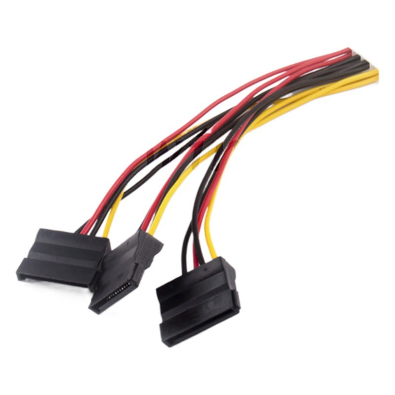 Шнур питания SATA 1-2 Блок питания жесткого диска SATA 1-2 Последовательный порт 1-2 15PIN 1-2 поворота