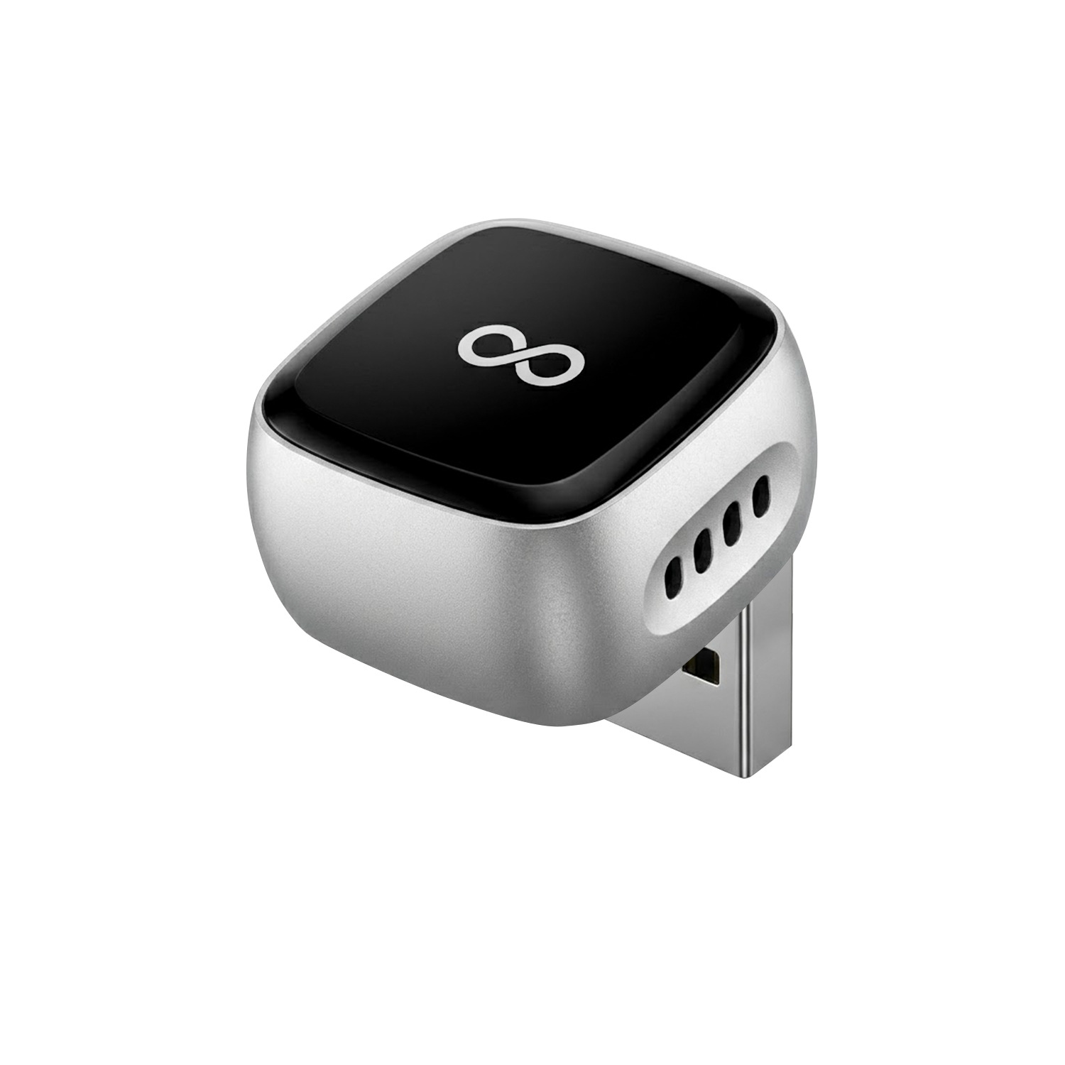 Apple and Android 2-in-1 wired-to-wireless CarPlay adapter, in-car connectivity converter, smart car system box
