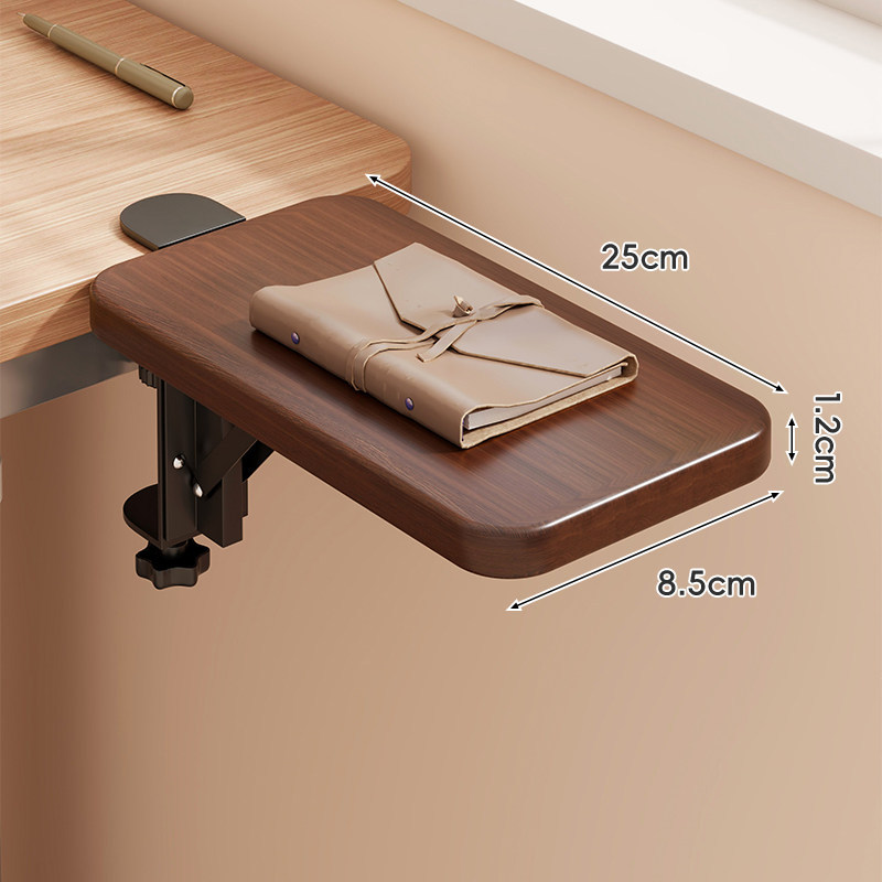 Extensión de Escritorio Plegable de Madera para Oficina