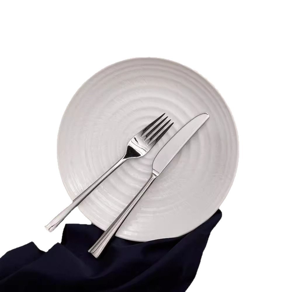 Transfronterizos LZ Lucang cerámica estilo chino cubiertos creativos cerámica ondulada serie de canciones platos platos platos platos