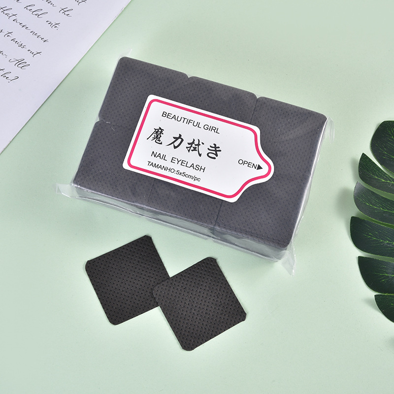 Lavado de uñas de algodón, removedor de uñas, pegamento para pestañas, algodón limpio, algodón para uñas, algodón para uñas, pegamento para la boca de la botella, algodón para uñas, algodón para uñas