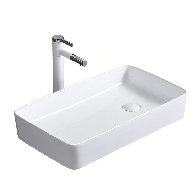 [Fábrica directa] lavabo del hotel balcón lavabo cerámico lavabo