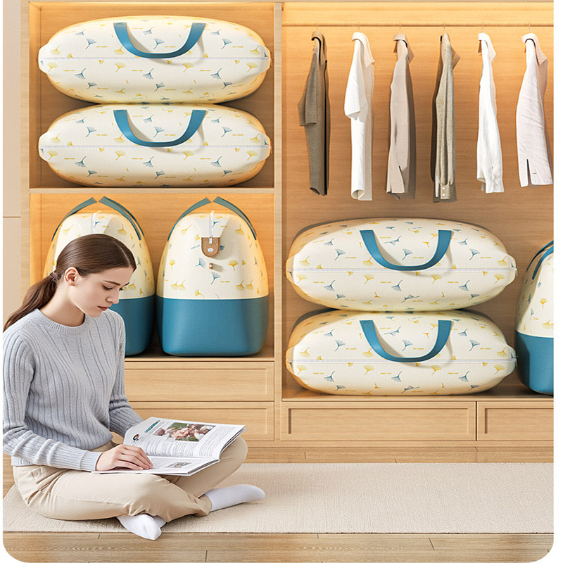 Japanese Style Large Capacity Clothes Storage Bag 2024 New Foldable Bedroom Wardrobe Clothes Finishing Storage Bag Japanese Style Large Capacity Clothes Storage Bag 2024 New Foldable Bedroom Wardrobe Clothes Finishing Storage Bag