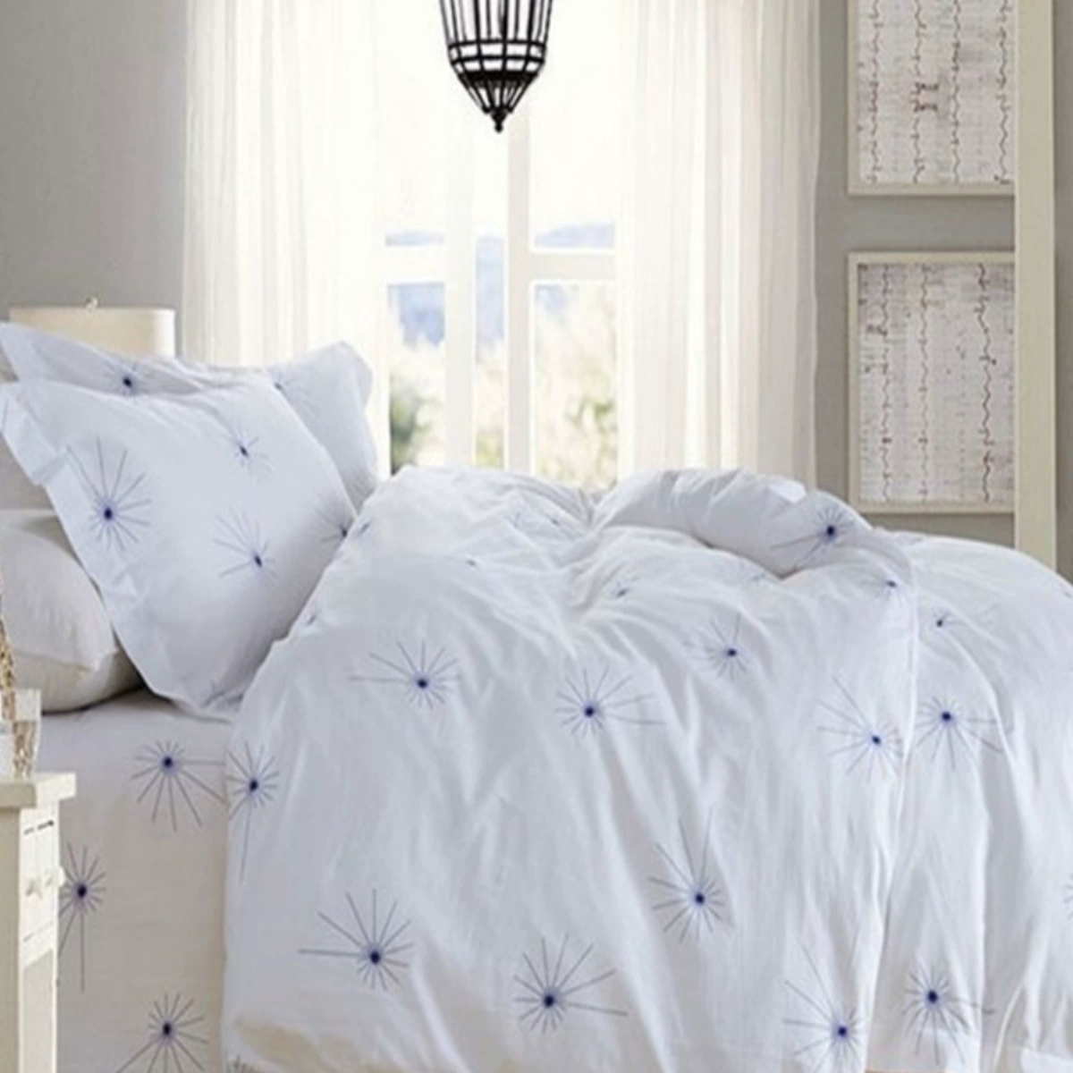 Гостиничное белье из чистого хлопка, белые простыни для гостиничной кровати, пододеяльник, наволочка из трех или четырех предметов, постельное белье Bright Star J ^