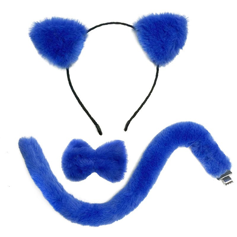 블루 쓰리피스 슈트