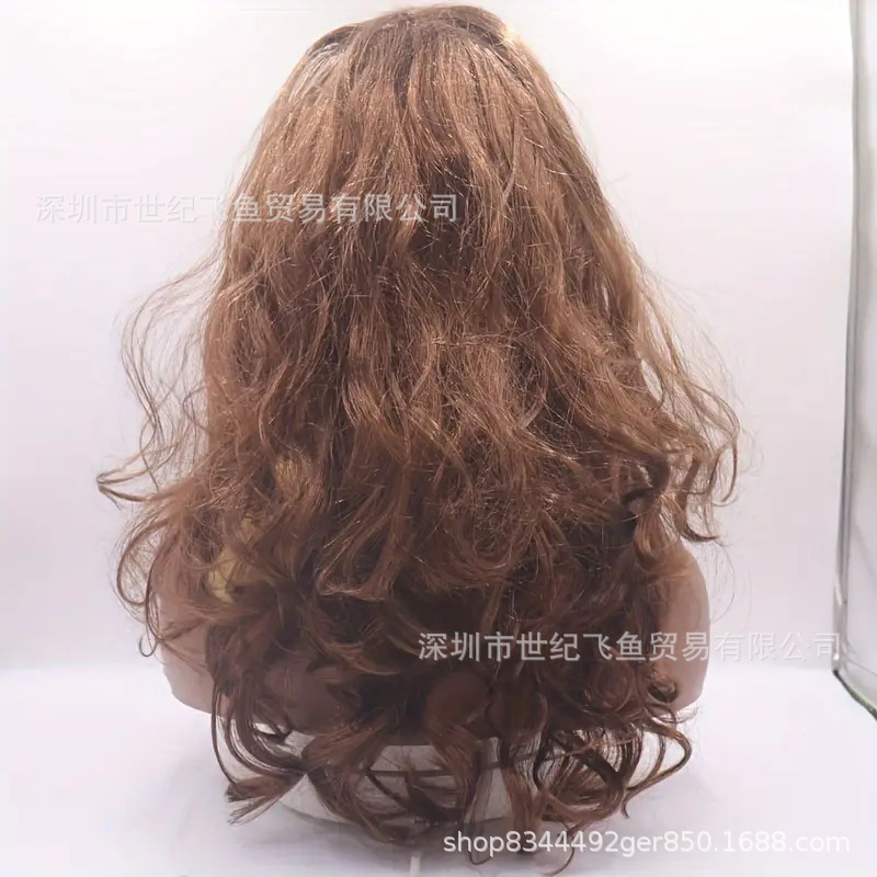 Máscaras de belleza pelucas de cabello largo Halloween simulación de cara joven máscara de látex fábrica de rendimiento en stock