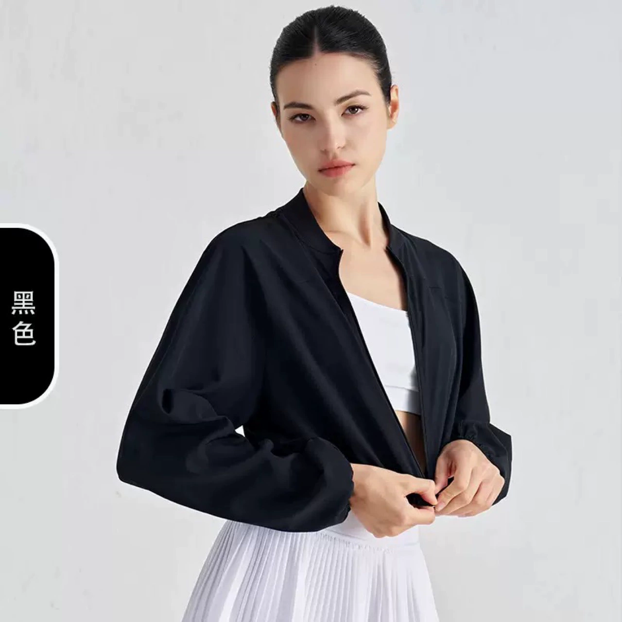 Трансграничный экспорт, бесплатная печать логотипов, спортивные куртки, повседневная тонкая одежда для йоги, модные бренды в одном стиле.